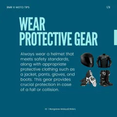 Tip 1: Always wear protective gear. A proper helmet, jacket, pants, gloves, and boots are not optional; they are crucial for your protection in case of a fall.