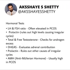 Understanding your body is the first step to managing PCOS. I help my mentees decipher key hormonal tests like LH, FSH, and Testosterone, so we can create a truly personalized plan based on science, not guesswork. This knowledge empowers you to take control of your health.