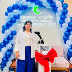 I am pictured here with our new, advanced HIFU machine. Investing in the latest technology is a priority for me to ensure my patients receive the safest and most effective treatments for skin tightening and lifting.