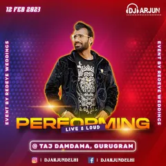A poster from a live and loud performance at Taj Damdama in Gurugram. Playing at prestigious hotel properties like the Taj is a regular part of my work, catering to an upscale clientele.