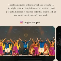 A polished online portfolio is non-negotiable. It is your digital resume and should highlight your accomplishments, experience, and projects, making it easy for potential clients and choreographers to see your work.