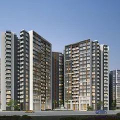 This is our design for Radius Avenue 54, a sprawling luxury enclave in Mumbai offering 3, 4, and 5 BHK apartments. The project is meticulously designed to offer unbound convenience with a seamless blend of modernity and elegance.