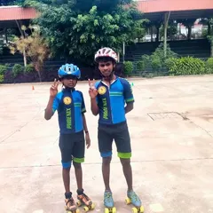 Congratulations to our FSA Skating Champions Madesh, Sumanth, and Nagraj, who have qualified for the State championship. These foundation-sponsored students have shown incredible talent and dedication.