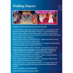 We add rhythm and grace to your special day with professional wedding dancers. We can arrange for everything from traditional troupes for a grand entry to choreographing a sangeet performance.