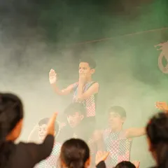 A stunning moment captured during the Ganesh Vandana performance at 'Pulse'. The stagecraft, lighting, and our dancers' expressions came together to create a truly divine atmosphere.
