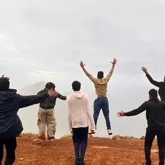 That feeling of being on top of the world in the hills of Chikmagalur. We hike to viewpoints that offer breathtaking panoramic views of the Western Ghats.