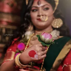 A series from my "Eyes of Divine" project, portraying Goddess Durga. I used elaborate sets, dramatic lighting with smoke and fire, and authentic styling to capture the power and grace of the deity. This video shows the final result after the on-set efforts.