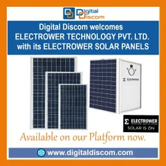We feature a variety of solar panels from Electrower Technology. These panels are available in different sizes and wattages to suit projects ranging from small residential to large commercial installations.