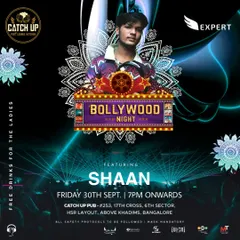 I was featured for a special Bollywood Night at Catch Up in HSR Layout, Bangalore. These events are all about high energy and the best desi beats.