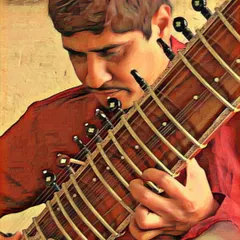 A close up shot, focusing on the connection between the artist and the instrument.