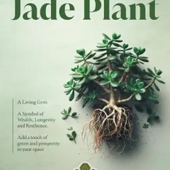 The Jade Plant is a living gem, symbolizing wealth and resilience. Its sturdy roots and lush leaves represent strong foundations and growth, making it a cornerstone of Vastu for prosperity.