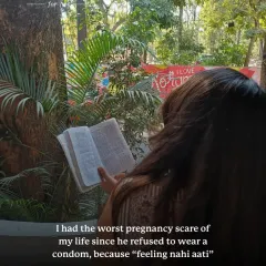 "He refused to wear a condom, because ‘feeling nahi aati’." This is the start of a real, anonymous story about a pregnancy scare. It captures the anxiety, the late-night Googling, and the relief of finding a non-judgmental doctor. If you have ever been there, you know. We are a safe space to navigate these moments.