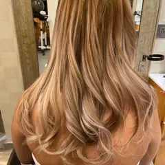 For those who want to go lighter, a full blonde balayage can be a stunning change. I focused on blending different blonde tones for a seamless, high-end look that avoids harsh lines.