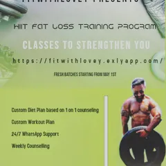 New online batches are starting soon. Join my program for a structured approach to fitness with custom diet plans, workout routines, and weekly check-ins.