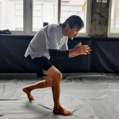 This is Hiro, one of our most dedicated students. His discipline and refusal to quit, even when injured, is an inspiration to everyone at the institute. Be like Hiro.