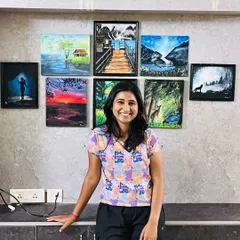 Me and mine. This is a collection of some of my early paintings that remind me of how far I have come. Looking at them fills me with pride and reminds me of the valuable lessons I learned along the way: to be patient, to explore, and to trust the process.