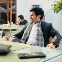 Enjoying a cup of tea during a break. It is important to find moments of calm and joy to recharge.
