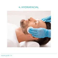 A HydraFacial is not just for women. It's an excellent treatment for men to address concerns like clogged pores, oiliness, and dull skin, providing a deep cleanse and a refreshed appearance.