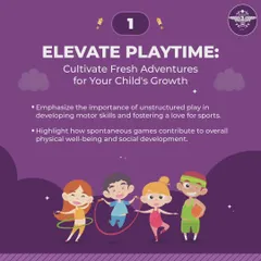 Part one of our guide focuses on elevating playtime. We emphasize unstructured play to develop motor skills and foster a natural love for sports and movement.