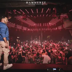 The view from the top at Hammerzz in Goa. A packed house with every phone light shining is the ultimate sign of a successful night.