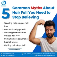 There is a lot of misinformation about hair fall. Believing myths like "cutting hair stops fall" or that "oiling alone is a cure" can delay effective treatment. I help my patients understand the real science behind hair health.