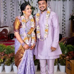 An adorable couple, perfectly coordinated in lavender for their engagement. It’s always special to see two people so happy together.