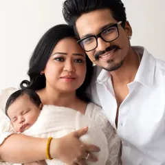 It was an absolute joy to photograph Bharti, Haarsh, and their sweet son, Laksh. Capturing these first family moments for them was such an honor.