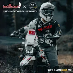 Gearing up for an adventure. We've partnered with Wanderlooms to create custom riding jerseys that are perfect for our off-road tours and dirt days.