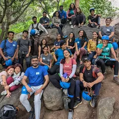 The heart of BCI is our community. This is a snapshot from our all women led introductory workshop, filled with laughter, support, and new climbers discovering their strength. We believe climbing is for everyone, and this picture says it all.