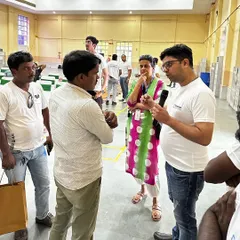 Open conversations and valuable feedback are the cornerstones of our partner meets. Our team members are seen here listening to insights from experienced professionals, which helps us improve our product and service continuously.