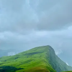 This is the view that makes the Netravati trek famous. The rolling green hills of the Western Ghats, often covered in a blanket of clouds, create a picture perfect moment. This is one of my most popular monsoon treks from Bengaluru.