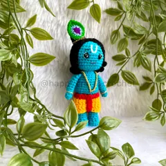 My little Krishna doll is one of my most loved creations. I put so much care into his details, from the peacock feather in his hair to his sweet expression. These divine figures make such a blessed and thoughtful gift for birthdays and special occasions.