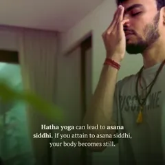 The goal of Hatha Yoga is to achieve 'asana siddhi', a state where the body becomes perfectly still, allowing consciousness to flourish. This is not just a physical workout but a dedicated path to inner mastery.