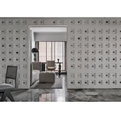 The 'Decode 260' wall at Frenchie Haus is a captivating custom feature that narrates the clients' journey in Morse code. It’s a showstopper that makes the design deeply personal.