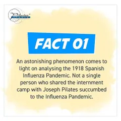 A fascinating piece of history that highlights the power of this method. During the 1918 Spanish Flu pandemic, it was recorded that not a single person training with Joseph Pilates succumbed to the virus, showcasing its potential for building resilience.