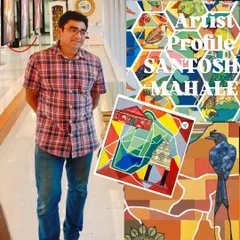 Presenting Santosh Mahale in our Artist Profile series. His passion for art manifests across cityscapes, landscapes, and flora, with inspiration drawn from his careful observation of his surroundings.