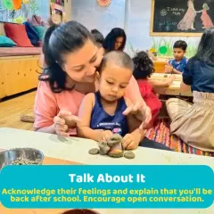 Helping your preschooler with separation anxiety is a delicate process. I share five gentle strategies, like creating a special goodbye ritual and talking about their feelings.