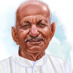 A portrait of my father. Though he is not physically here, his guidance and love remain forever.