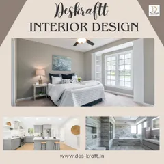 We design for your entire home. This collage shows our versatility in creating serene bedrooms, sleek kitchens, and luxurious bathrooms that flow together seamlessly.