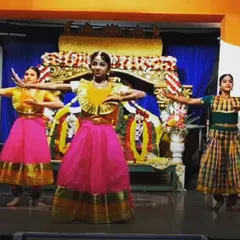 Another dynamic moment from our ensemble's performance at the Kanaka Purandara Sangeetha Utsava.