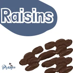 Just like grapes, raisins are very toxic to dogs. Be careful with foods like trail mix or baked goods that might contain them.