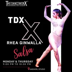 Spice up your evenings with our Salsa classes in collaboration with instructor Rhea. Learn the rhythm and passion of this popular social dance at our Mumbai studio.