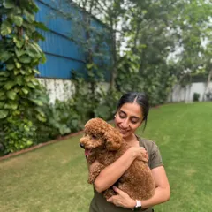 A warm hug with Milo. These cuddles are the best part of our day.