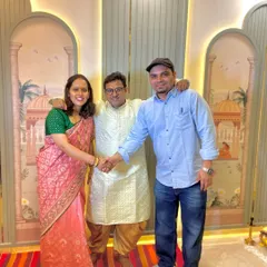 Congratulations to the Chaudhary family on their new 2BHK home in Palava. Handing over the keys after their Vastu Shanti ceremony is a moment of great satisfaction.