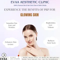 Experience the benefits of PRP for glowing skin. This treatment smoothes fine lines, replenishes lost volume, enhances skin texture, and reduces the appearance of acne scars.