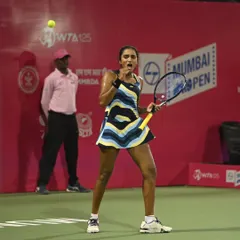 A moment of intense emotion after winning a crucial point. Letting out a roar helps me stay energized and intimidating on the court. This is part of the mental game.