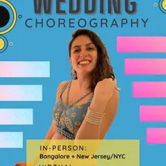 Let's dance. I offer in-person wedding choreography in Bangalore, New Jersey, and NYC, and virtual choreography for clients globally. DM me for details and let's get started.