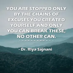 You are stopped only by the chains of excuses you create for yourself. We teach children to break these chains and take ownership of their success.