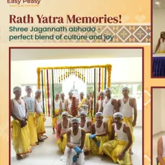 This is the heart of our business. Our team is dressed in traditional attire, ready to serve authentic Shree Jagannath abhada for a Rath Yatra celebration. We are deeply proud of our Odia heritage and love sharing it with you.