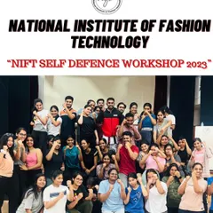 This graphic commemorates our 2023 self-defense workshop at the National Institute of Fashion Technology. We worked with students over 28 hours as part of their official academic subject, "Making Sense of Karate."